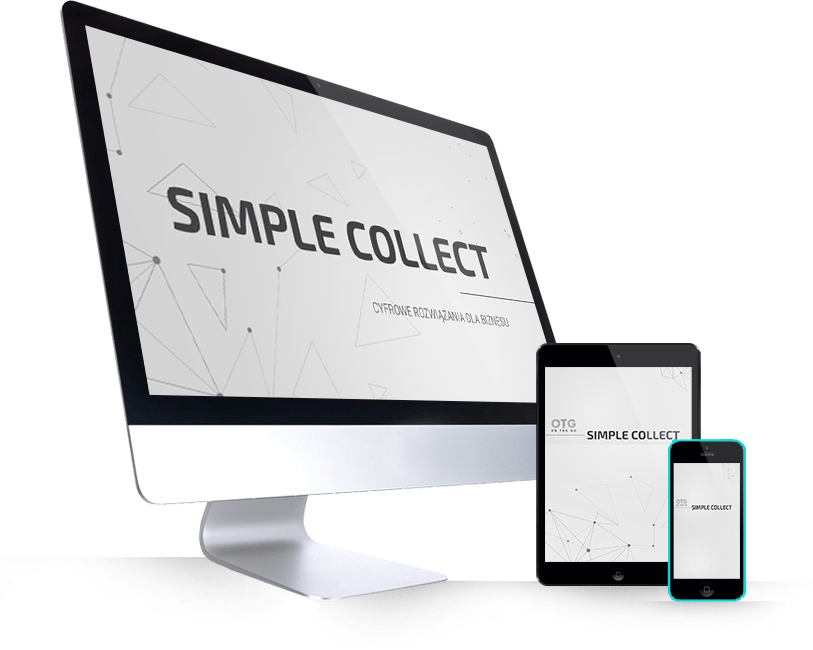 System Simple Collect na komputerze, tablecie i smartfonie